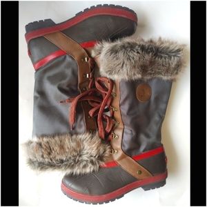 Women's London Fog Winter Boots, Size 11